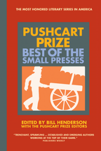 The cover of pushcart prize best of the small presses.