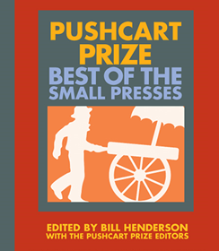 The cover of pushcart prize best of the small presses.